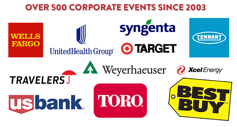 Some of the groups we have partnered with